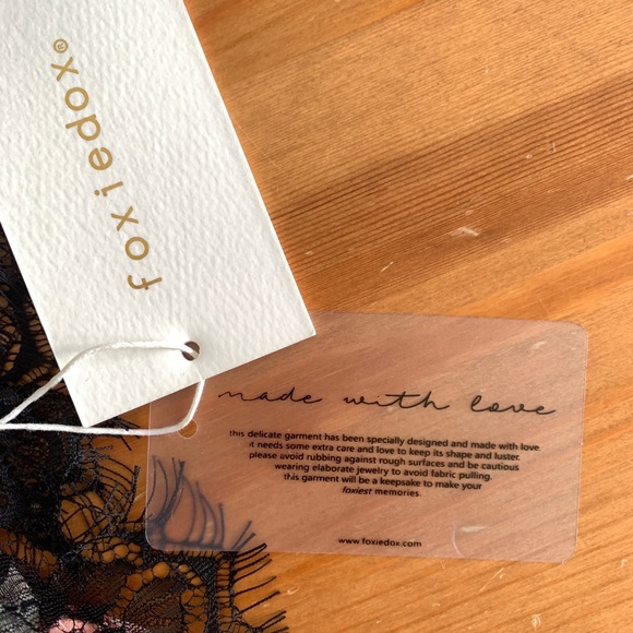 Foxiedox Jasmine Lace Pleated Floral Midi Dress XS - Picture 13 of 16